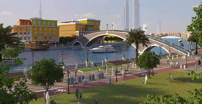 Dubai Canal - how it will look
