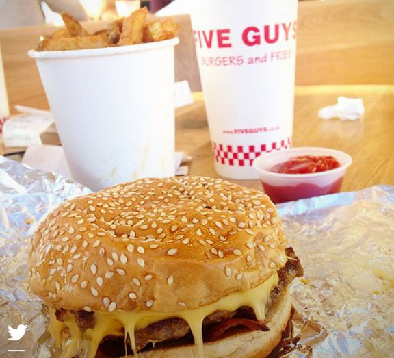 five guys just eat