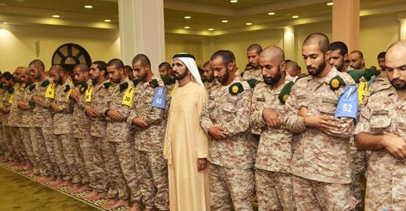Sheikh Mohammed Shares Iftar With UAE Soldiers What s On Dubai
