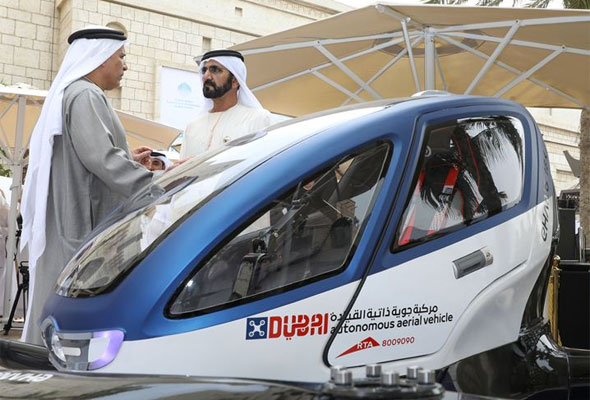 Dubai Passenger Carrying Drones