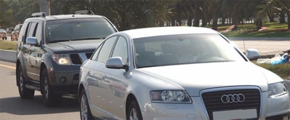 Abu Dhabi police are cracking down on tailgating - What's On Abu Dhabi