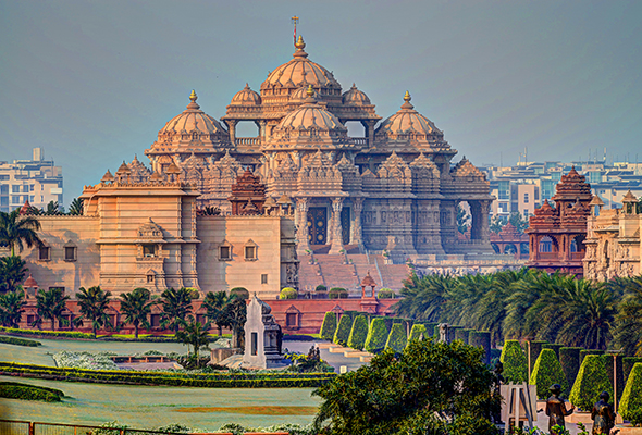 You Will Soon See A Traditional Hindu Temple Rising In Abu Dhabi