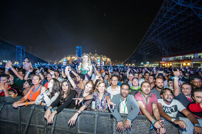 F1 Abu Dhabi Pictures: Du Arena Concerts - What's On