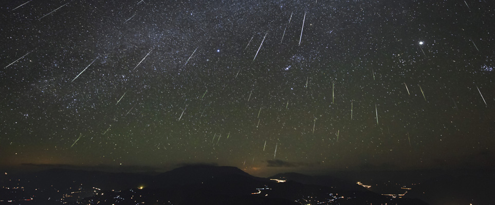 A massive meteor shower is expected to light up the skies this weekend ...