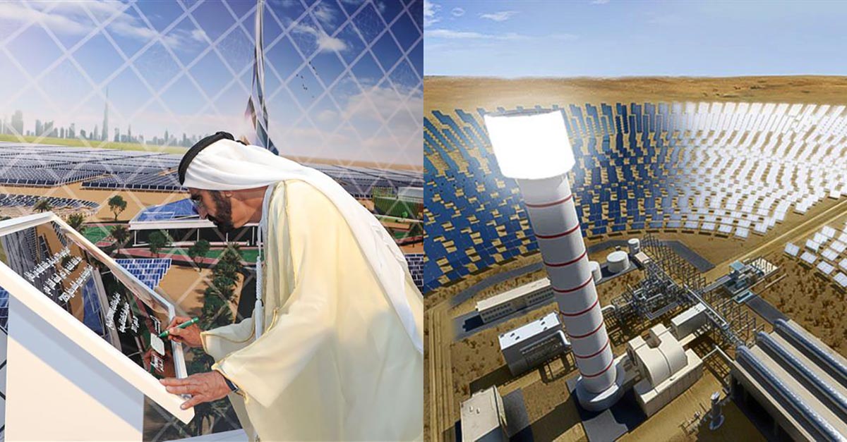 Sheikh Mohammed greenlights a massive solar power project in Dubai ...