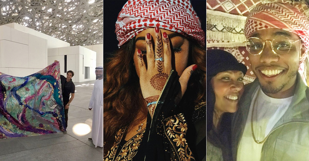 Snapped: Celebrities Spotted In The UAE This Week