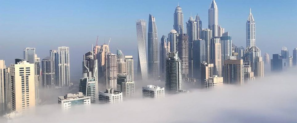 warning travel dubai disruption travel causes in the Fog major UAE