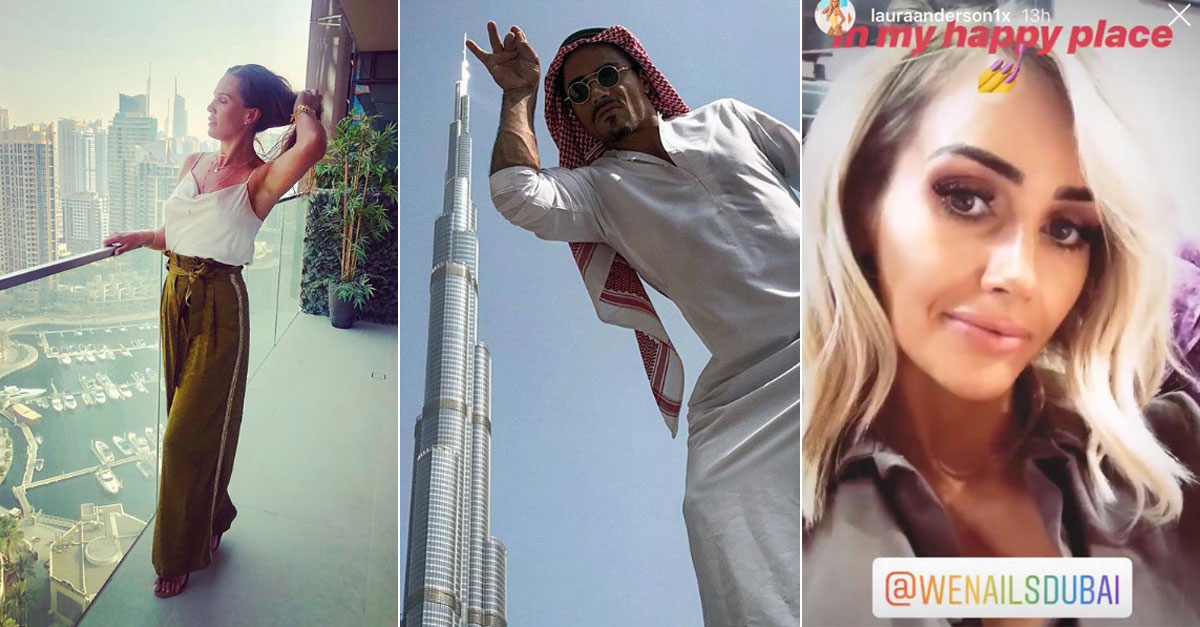 Snapped: Celebrities Spotted In The UAE This Week