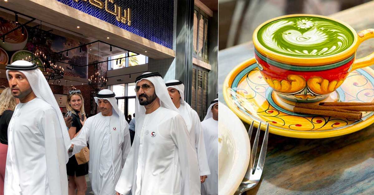 Sheikh Mohammed just paid this new City Walk cafe a visit