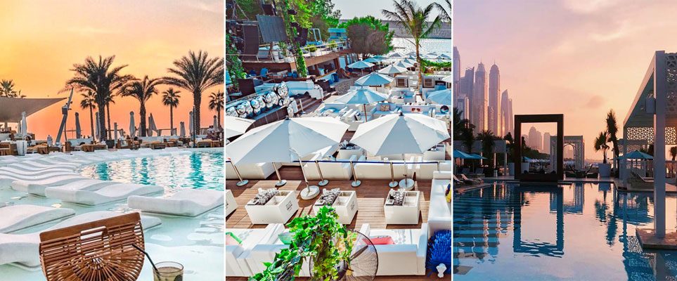 Beach Pools Sofitel Dubai The Palm Resort Spa