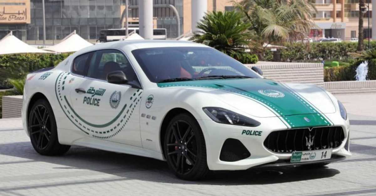 Dubai Police add Maserati GranTurismo supercar to elite fleet