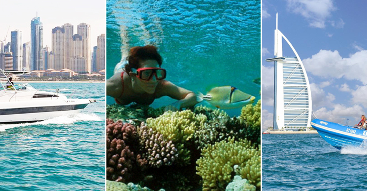 Take to the seas with these fun boat tours in the UAE