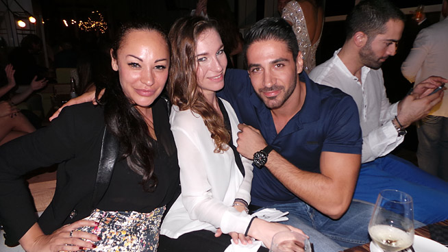 Bettina Krozky, Elena Adamovic and Jad Khoury