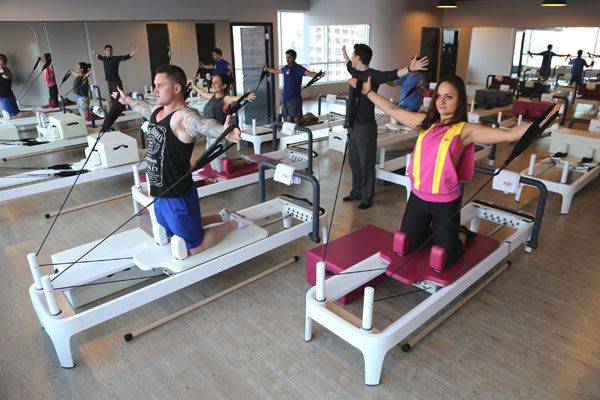 Cardio Pilates class in Dubai