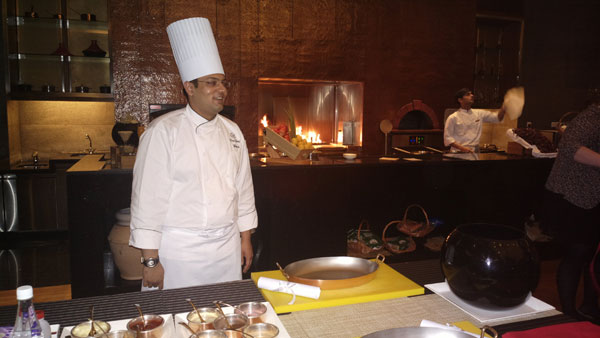 What's On cooking dum pukht at Ananta, Oberoi