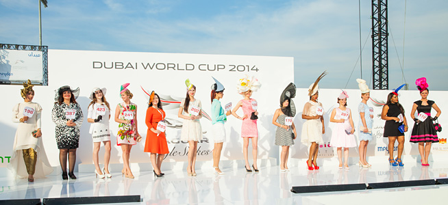 Amazing hats at the races, Dubai World Cup