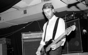 Peter Hook in his Joy Division days