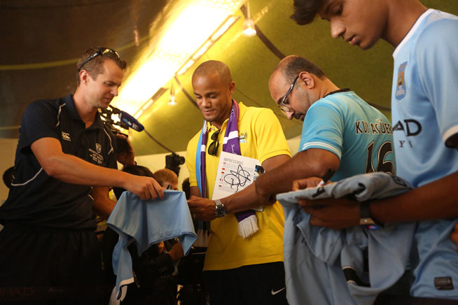 Manchester City in Abu Dhabi