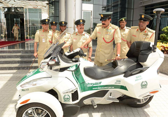 Dubai Police car fleet now has a superbike