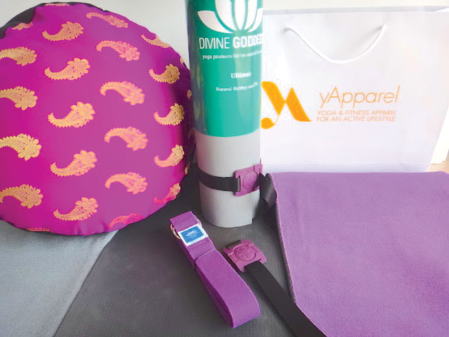 Yoga kit to win from yApparel