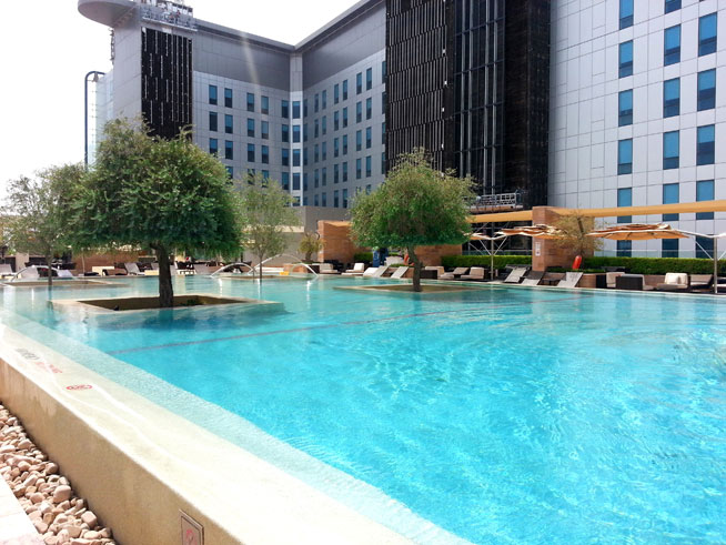 Aloft Pool Party, Abu Dhabi
