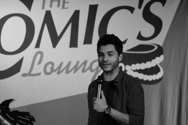 Khaled Khalafalla - how to be a stand-up comedian