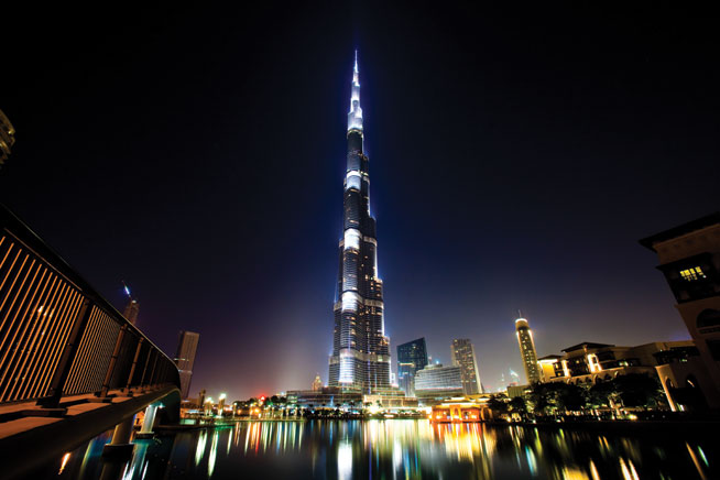 Tallest building - Burj Khalifa