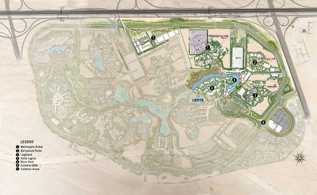 Dubai Park and Resorts - behind the scenes hard-hat tour, and plans