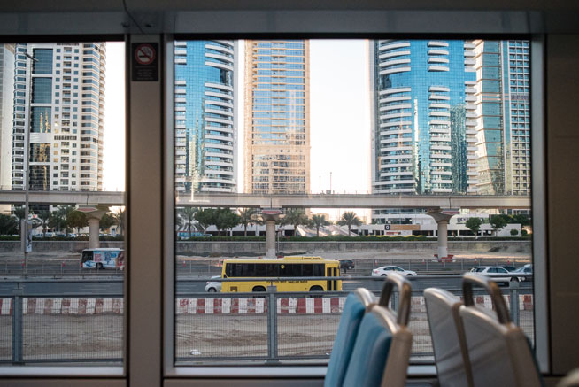 Dubai Tram launches - first ride