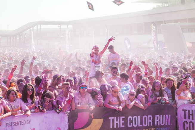 The Colour Run Dubai - race and after-party pictures