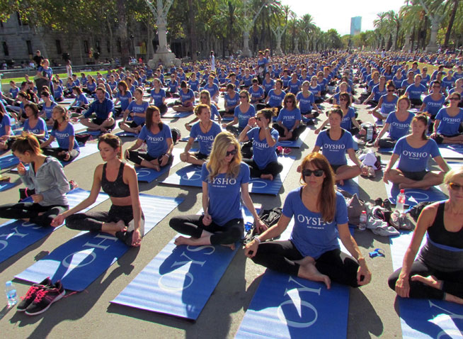 OYSHO Yoga Day to be held at Skydive Dubai