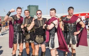 Dubai Rugby Sevens 2014 - best fancy dress