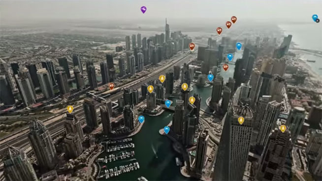 Dubai360.com creates an interactive platform from which to tour the emirate