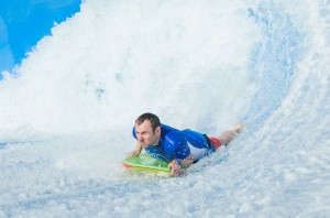 Flowboarding at Yas Waterworld