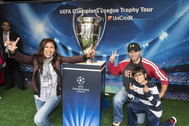 UEFA Champions League trophy tour