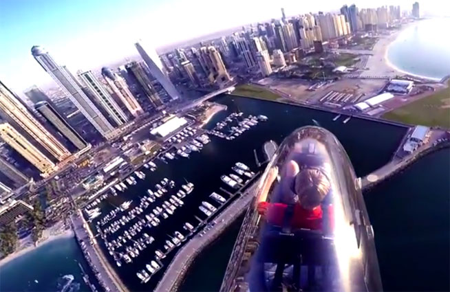 Fly Gyro at SkyDive Dubai