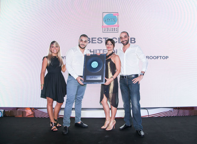 Hype Music & Nightlife Awards at EDEN Beach Club - WHITE Dubai, best club