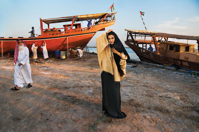 Steve McCurry 7 Princesses exhibit at Dubai art gallery, The Empty Quarter