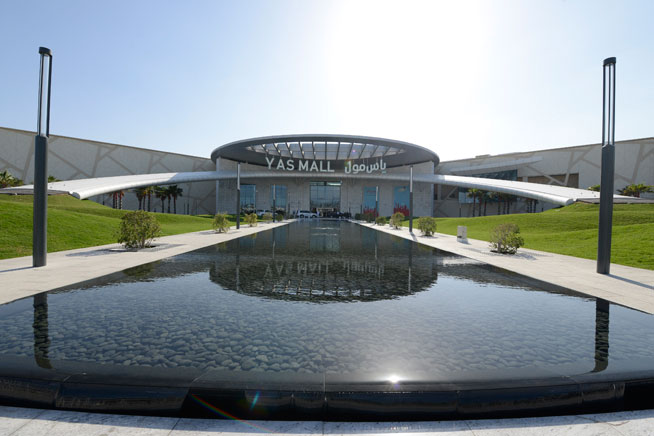 Yas Mall Abu Dhabi, main entrance