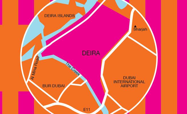 deira map