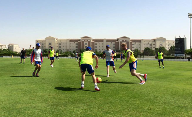 english cricket team in Dubai