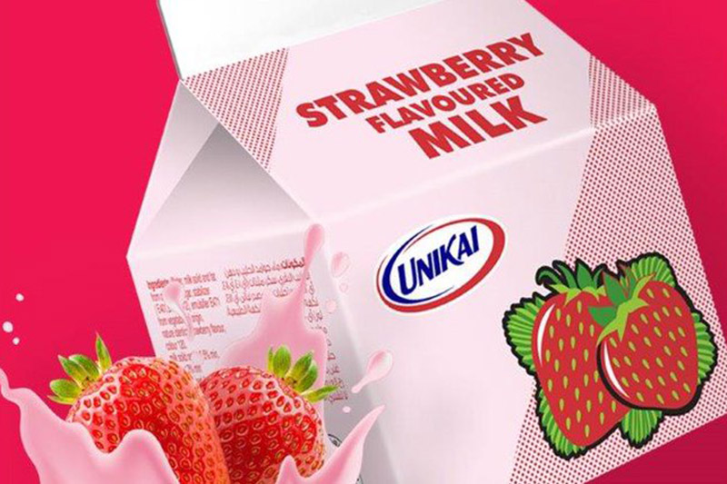 Unikai strawberry flavour dubai snacks