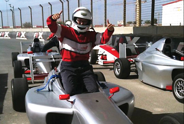Single-seater F1-style experience