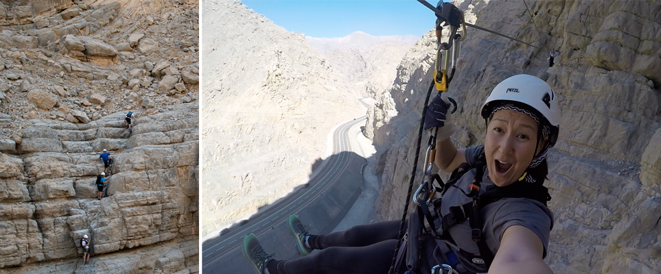 Jebel Jais Via Ferrata