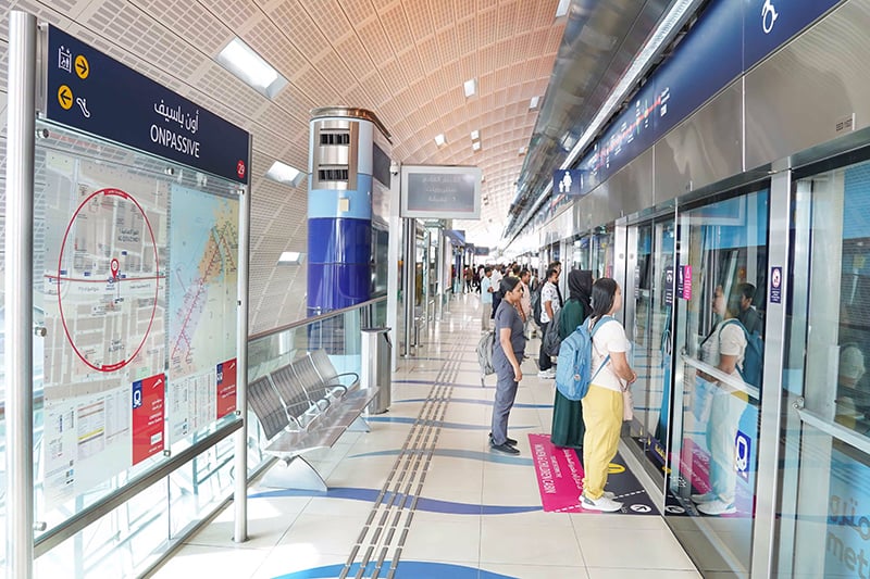 Dubai Metro-ladies cabin