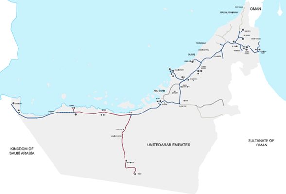 1200km rail network to connect Dubai to Abu Dhabi by train