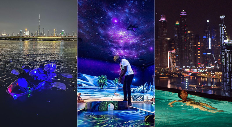 things to do in Dubai after dark