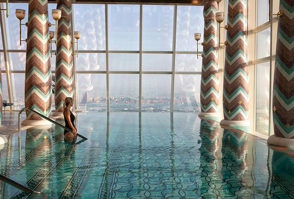 Burj Al Arab pool