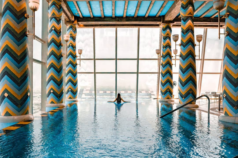 Burj Al Arab - instagrammable hotels in uae