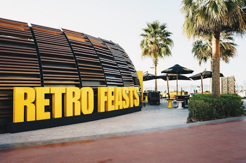 Retro Feast Dubai Waterfront Restaurant